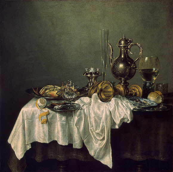 Breakfast with a lobster, 1648, Eremitag. Willem Claesz Heda