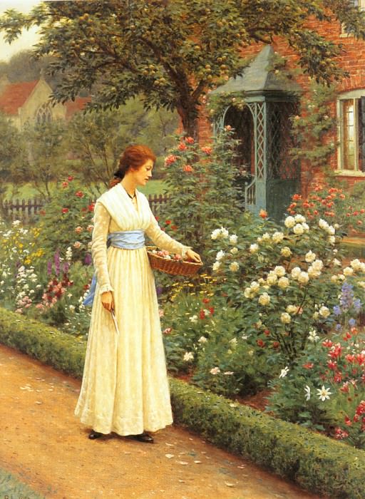 Leighton Edmund Blair Summer Roses. John Hayter