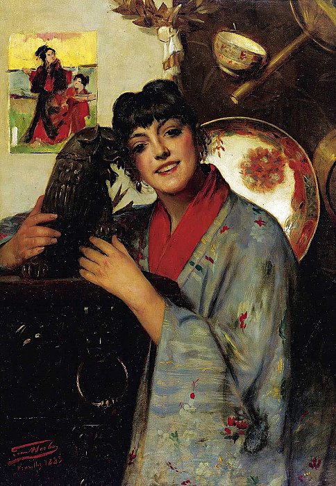 Японская женщина. Леон Эрбо