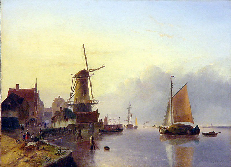 Hoedt Jan Hendrik At the mouth of the sea Sun. Ян Хедт