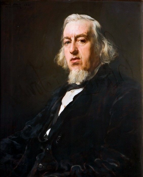 Portrait of Edmund Tonks (1824-1898). Frank Holl