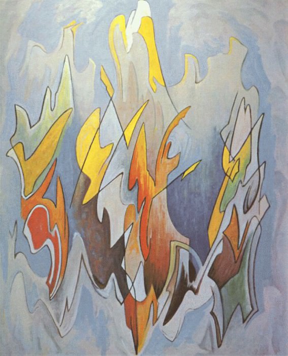abstraction 1950-5. Lawren Harris