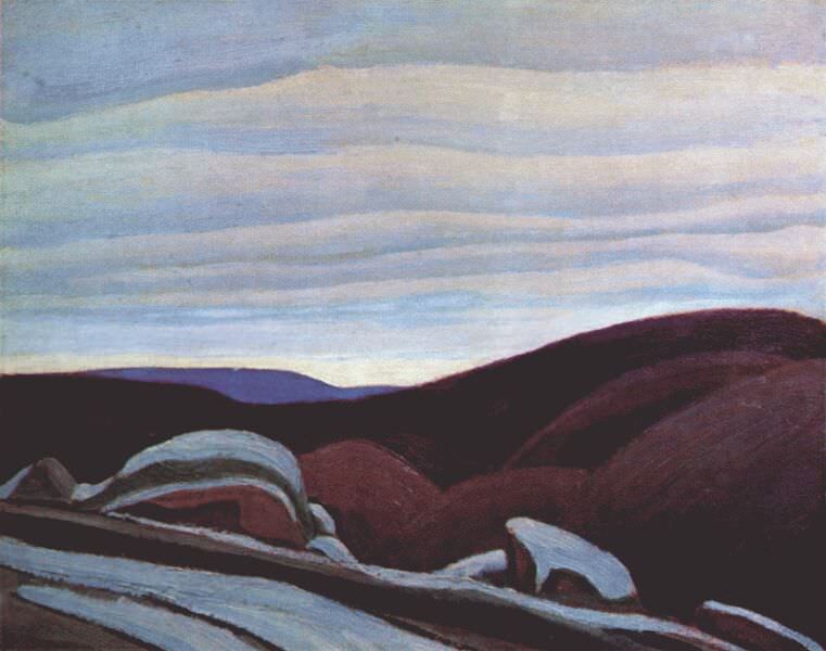 country north of lake superior 1925. Lawren Harris