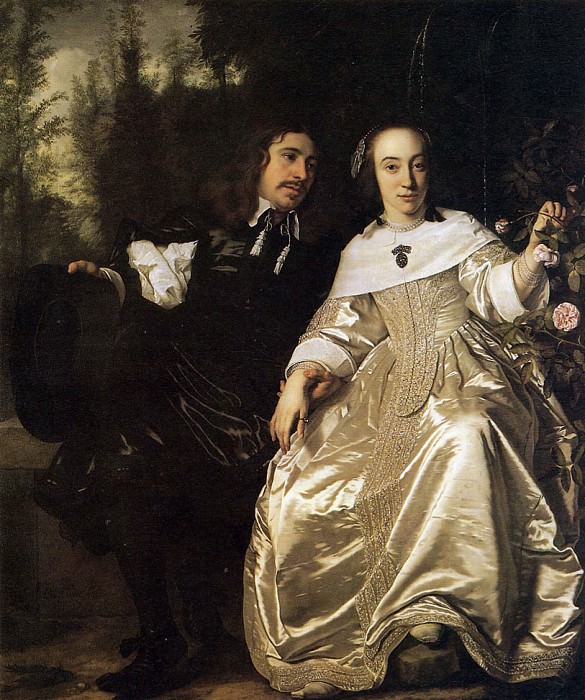 A del Court and Maria. Bartholomeus Van Der Helst