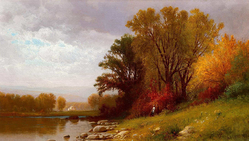A Fall Day. William Hart