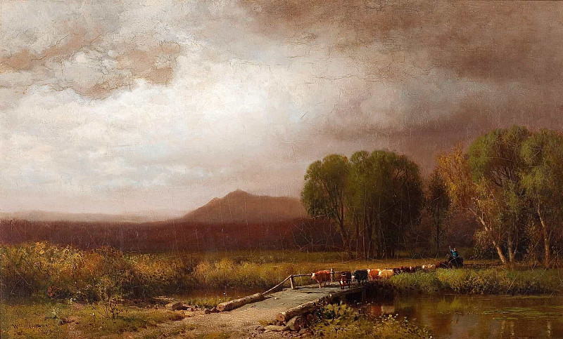 The Cattle Drive. William Hart