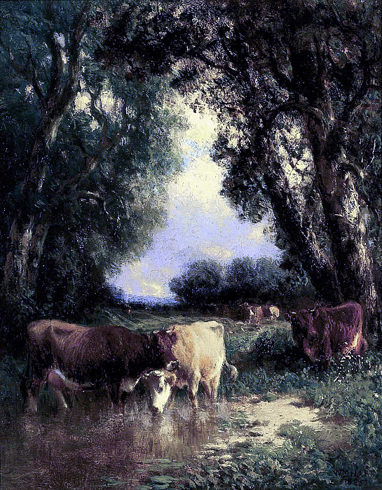A Quiet Nook. William Hart