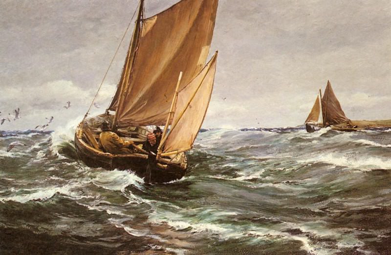 Hemy Charles Napier In Spite Of Wind And Weather. Charles Napier Hemy