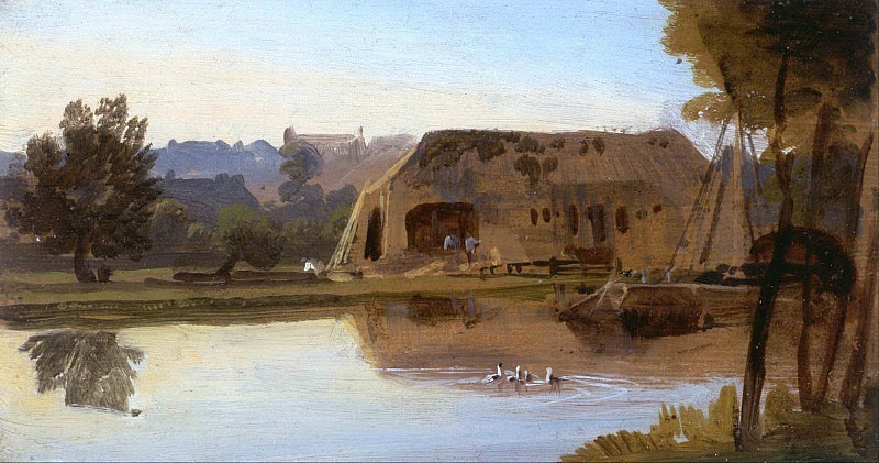 On the Kennet. William Havell