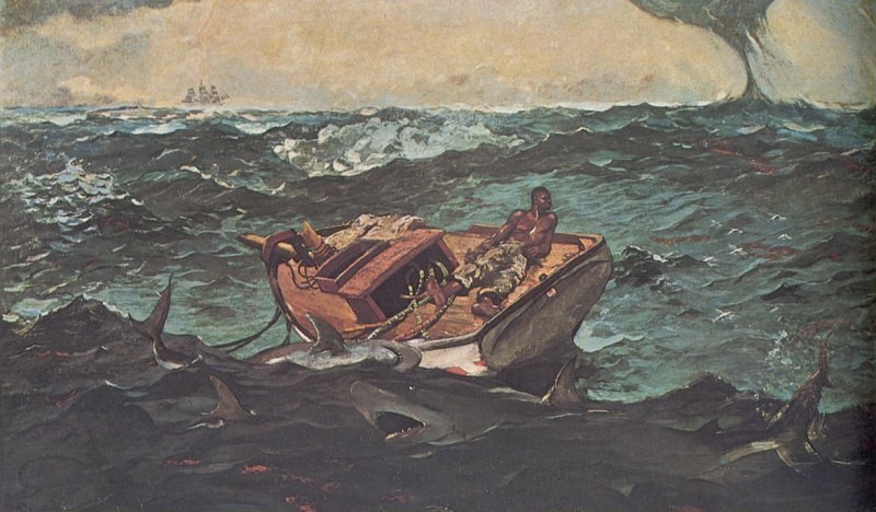The Gulf Stream(1899) Po Amp 041. Winslow Homer