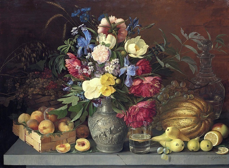 Flowers and fruits. Ivan Hrutsky