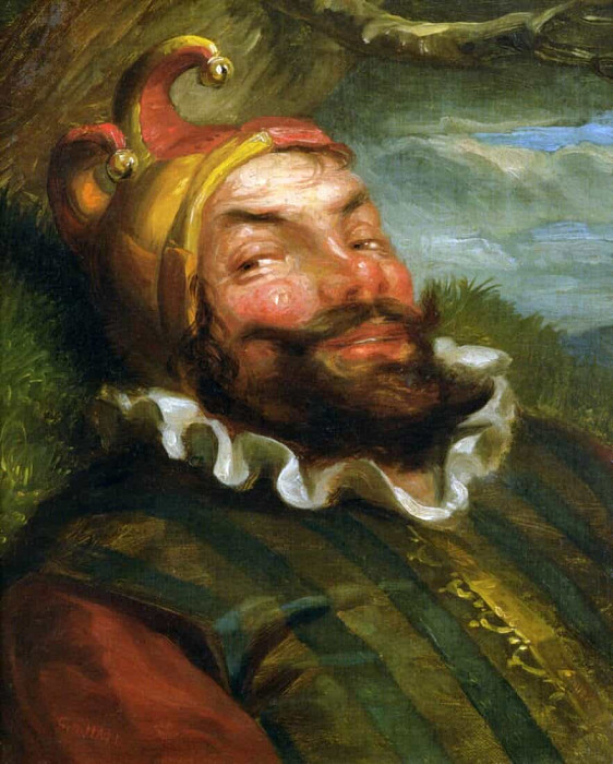 The Jester. George Henry Hall