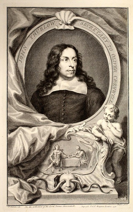 Portrait of John Thurlow, Jacobus Houbraken