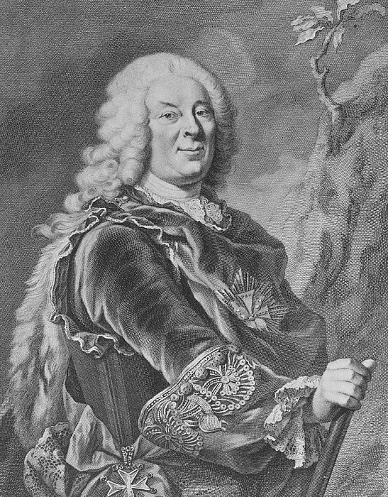 Wilhelm VIII, Landgrave of Hesse-Kassel, Jacobus Houbraken