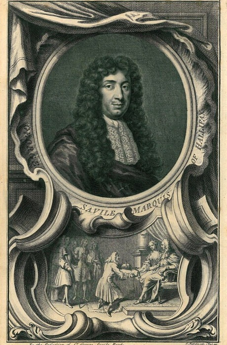 George Savile, Marquis of Halifax, Jacobus Houbraken