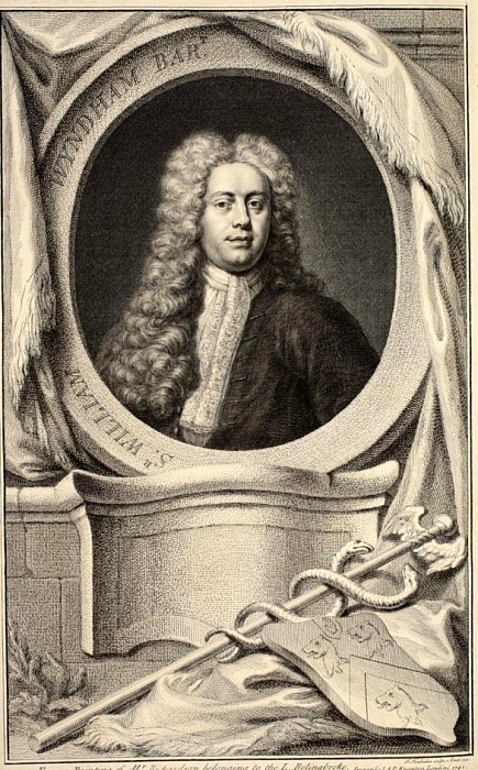 Portrait of William Wyndham, Jacobus Houbraken
