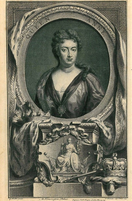 Queen Anne. Jacobus Houbraken