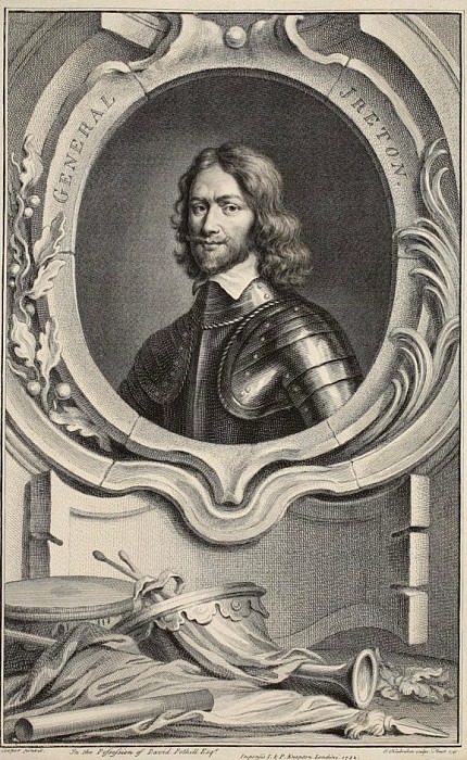 Portrait of General Ireton, Jacobus Houbraken