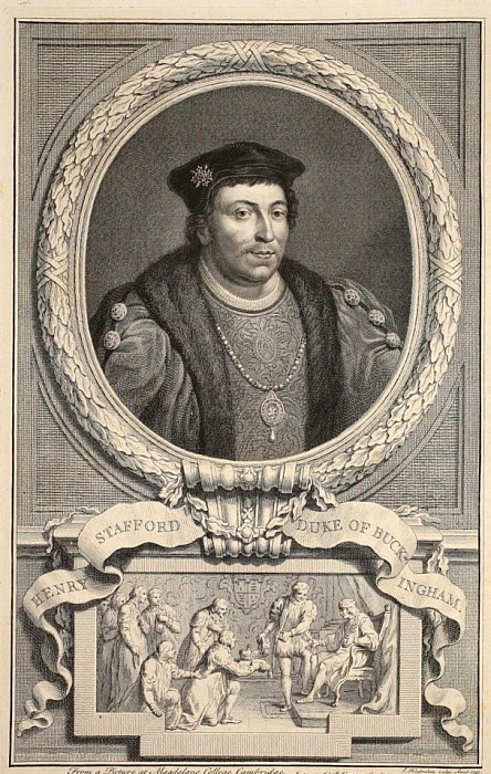 Portrait of Henry Stafford, Duke of Buckingham, Jacobus Houbraken