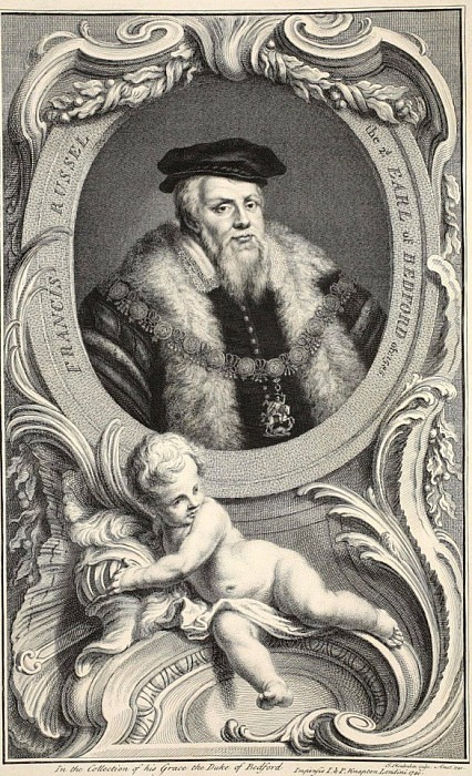 Portrait of Francis Russell, Jacobus Houbraken