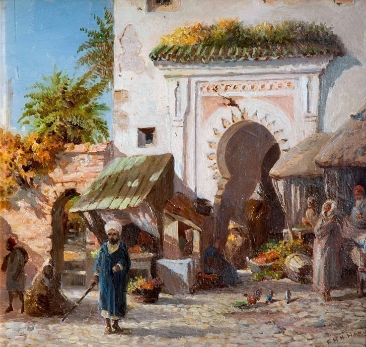 At Tangier. Frederick Henry Harris