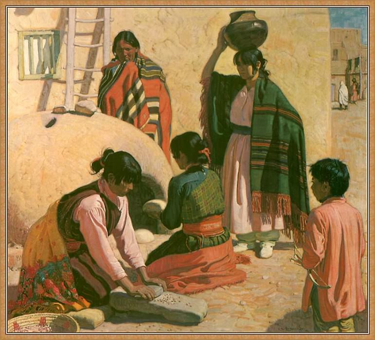 PuebloIndians. Ernest Martin Hennings