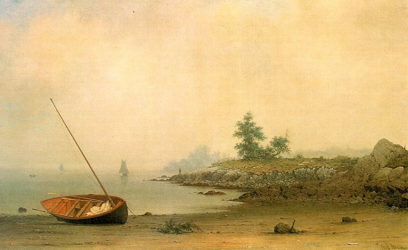 The Stranded Boat. Martin Johnson Heade