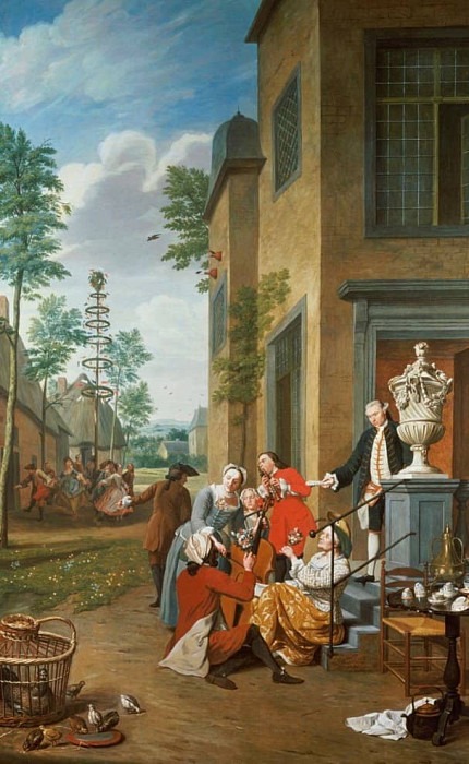 Villagers Merrymaking. Jan Josef Horemans