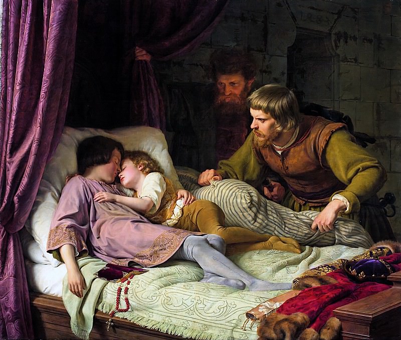 Убийство Сыновей Эдварда IV. Теодор Хильдебрандт
