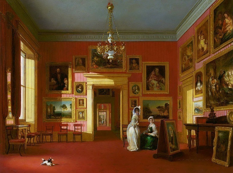Lord Northwick’s Picture Gallery at Thirlestaine House. Robert Huskisson