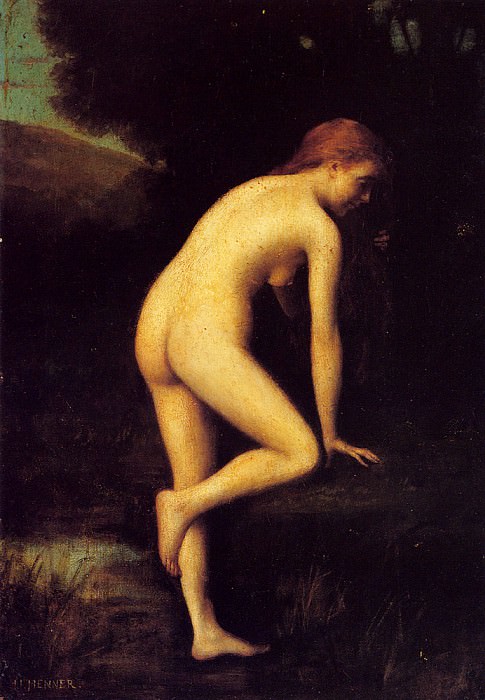 The Bather. Jean-Jacques Henner