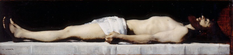 Христос в могиле. Жан-Жак Эннер