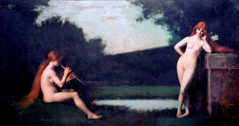 Eclogue. Jean-Jacques Henner