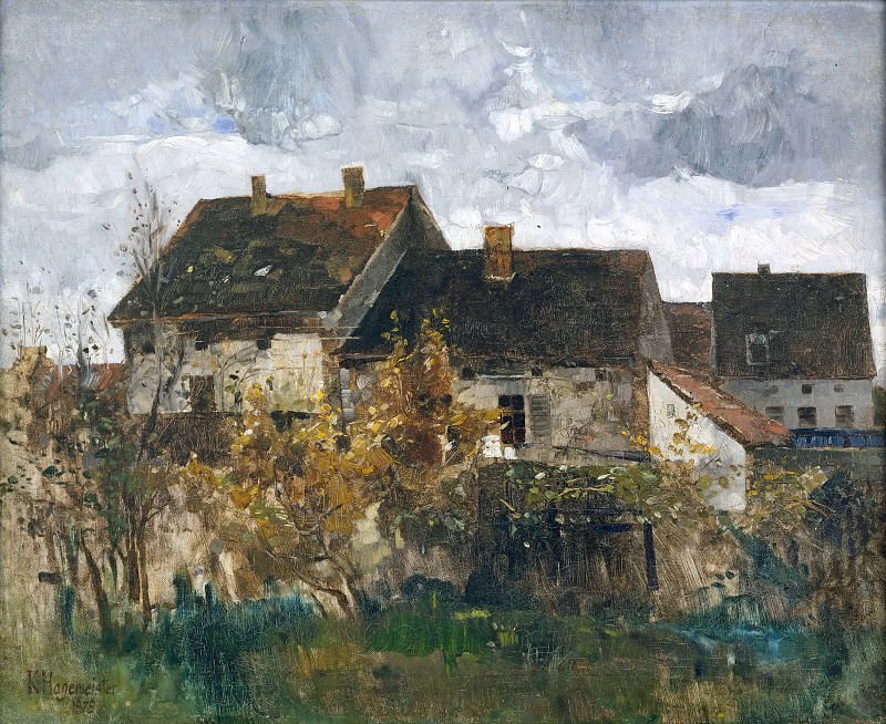Houses in Ferch. Karl Hagemeister