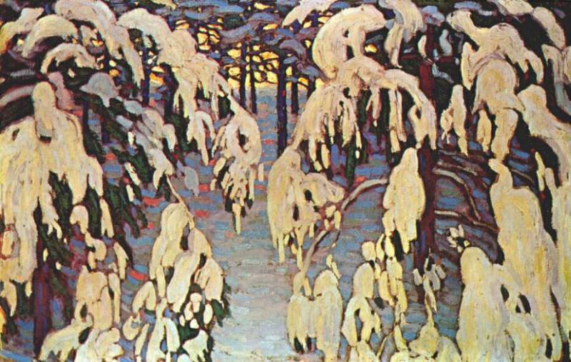 Снег, ок.1915-16. Харрис