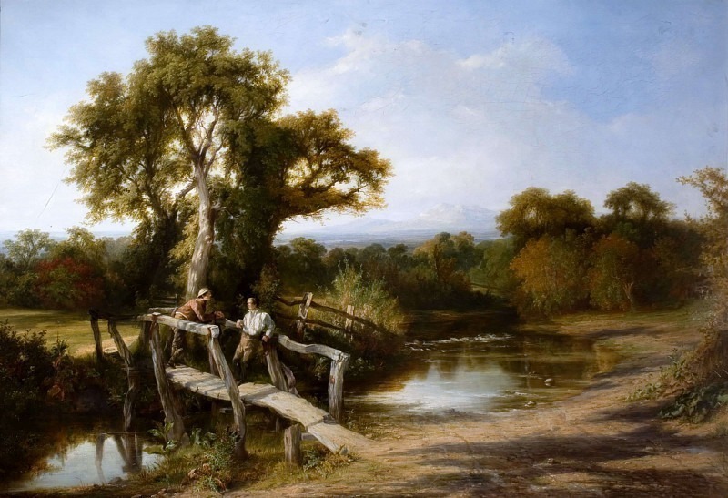 Worcestershire Scenery In Autumn. Frederick Henry Henshaw