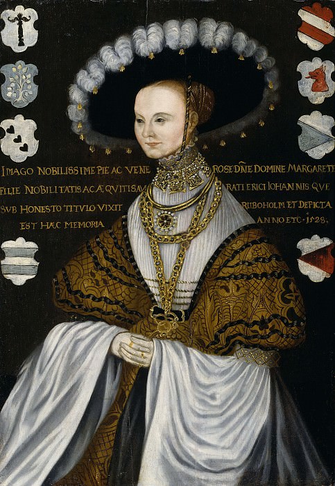 Маргарета Эриксдоттер Ваза, скончалась в 1537-м. Местер Хильбрандт (Приписывается)