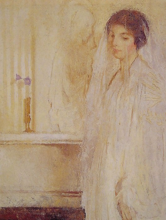Agnes Dogget as a Bride. Lilian Westcott Hale