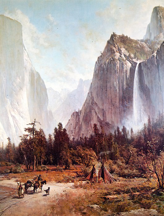 Yosemite Valley 1024x1355. Thomas Hill