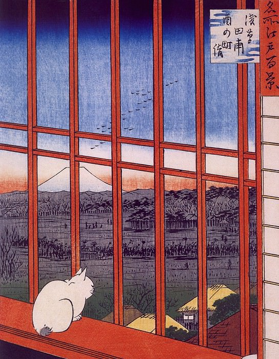 lrs Hiroshige Otori Shrine. Utagwa Hiroshige