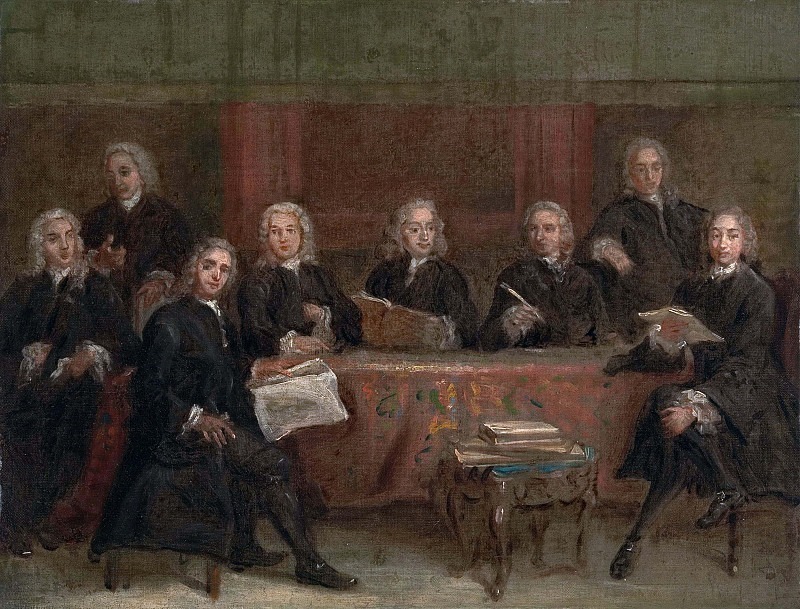 Study for a Group Portrait. Joseph Highmore