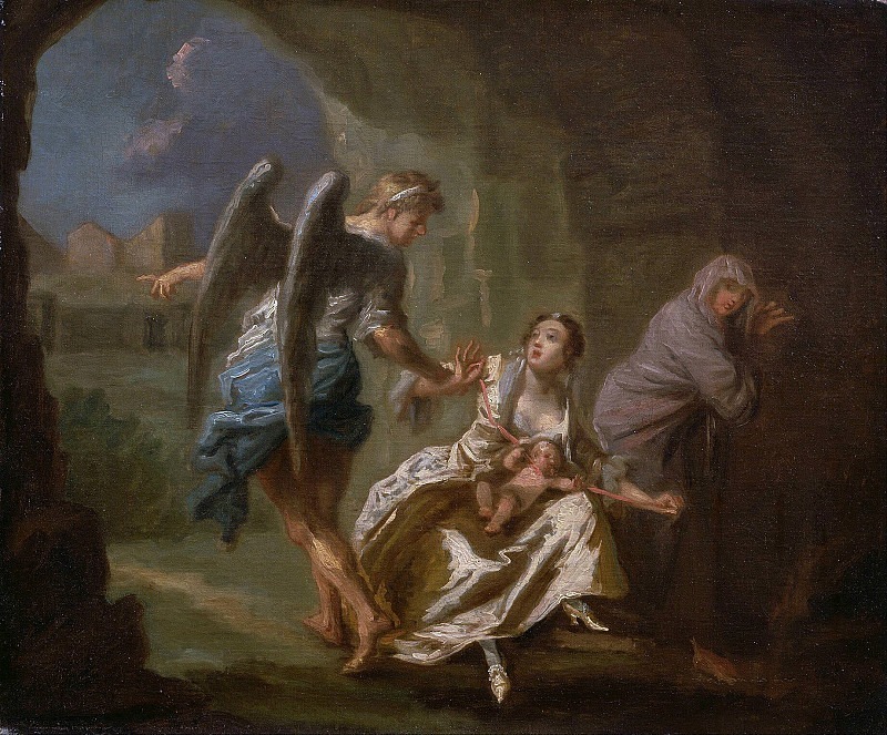 The Angel of Mercy. Joseph Highmore