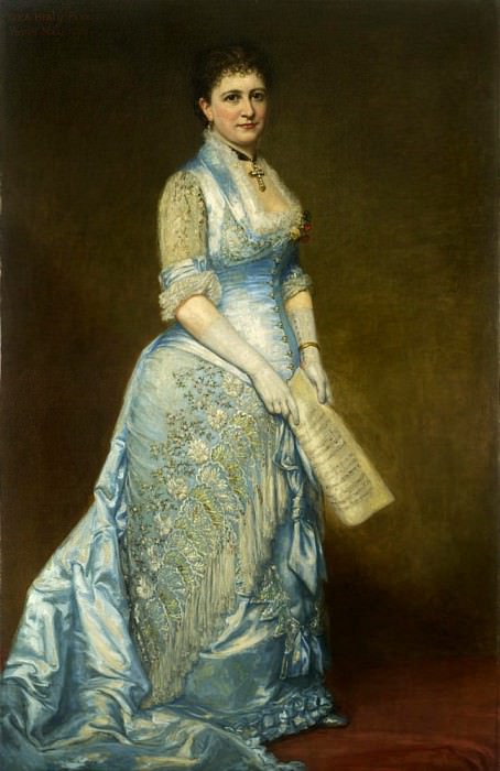 Эмма Сёрсби (1845-1931). Джордж Питер Александр Хили
