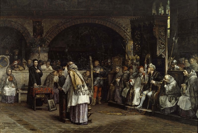 Religious Discourse between Olaus Petri and Peder Galle. Carl Gustaf Hellqvist