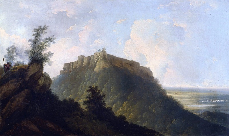 The Fort of Bidjegur. William Hodges