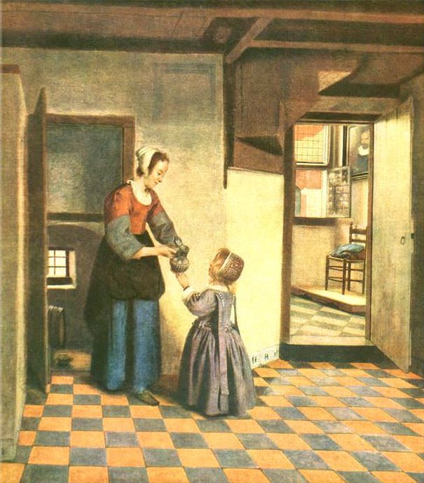 Le cellier. Pieter de Hooch