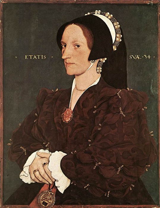 Portrait of Margaret Wyatt Lady Lee. Hans The Younger Holbein