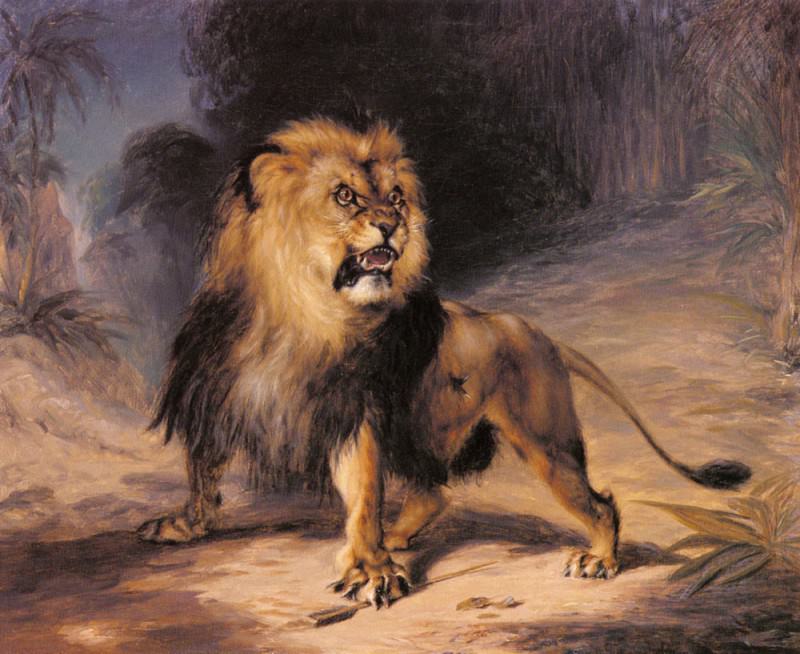 Huggins William John A Lion. Уильям Джон Хаггинс