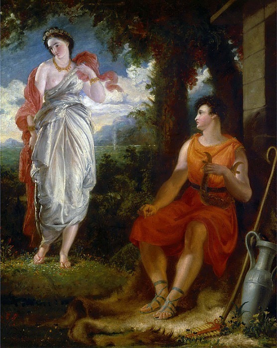 Венера и анхис. Бенджамин Роберт Хейдон