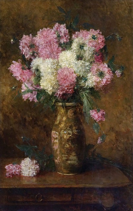 Vase of flowers. Alexei Alexeivich Harlamoff